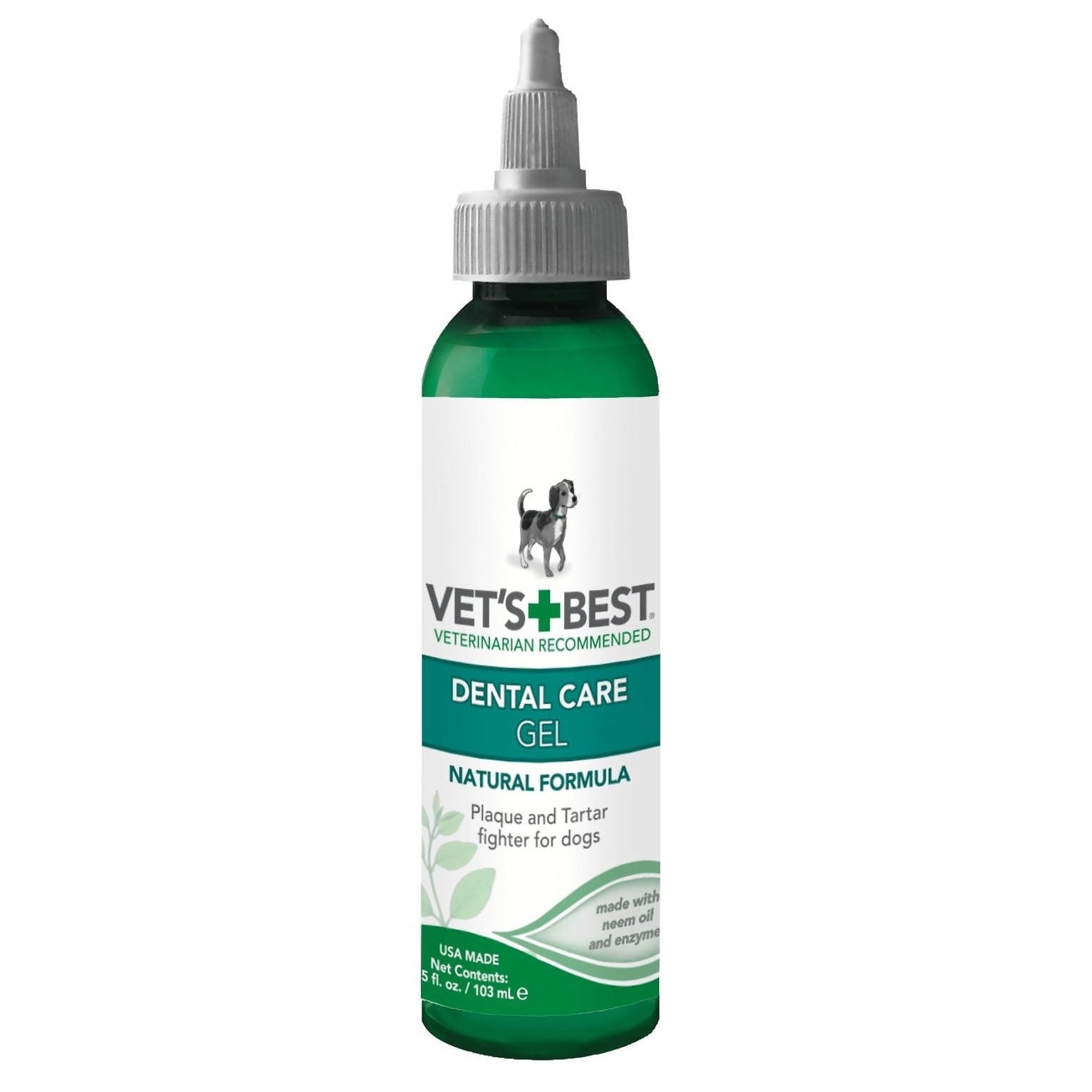 Supliment nutritiv pentru caini Vet”s Best Dental Care, gel 100 ml