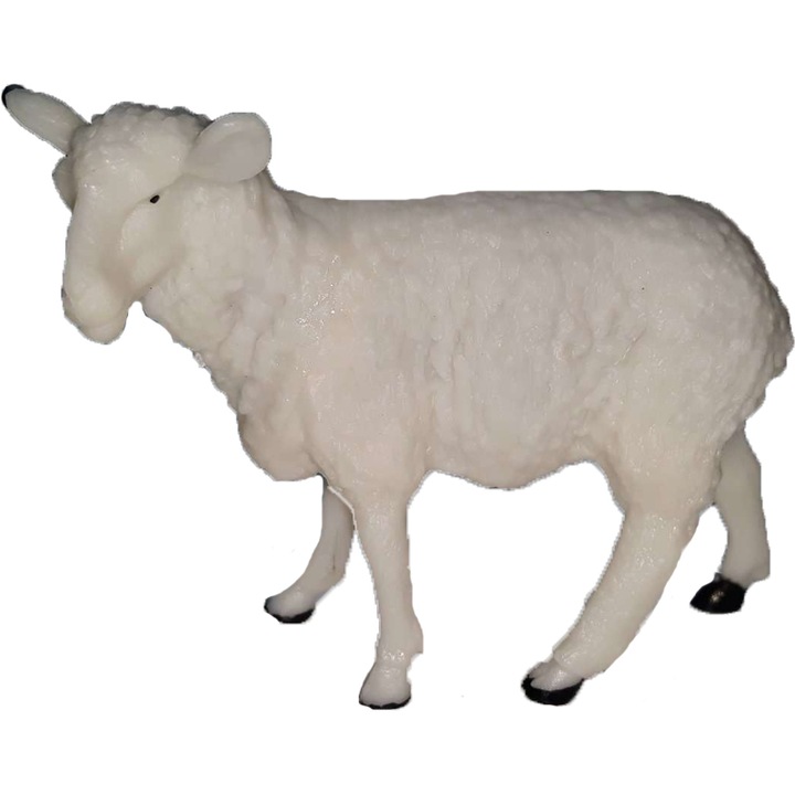 Figurina oaie 10 cm OEM DY1005A, Alb