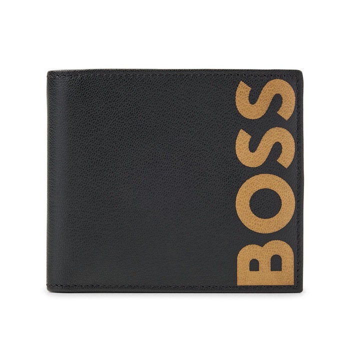 Boss férfi pénztárca, fekete