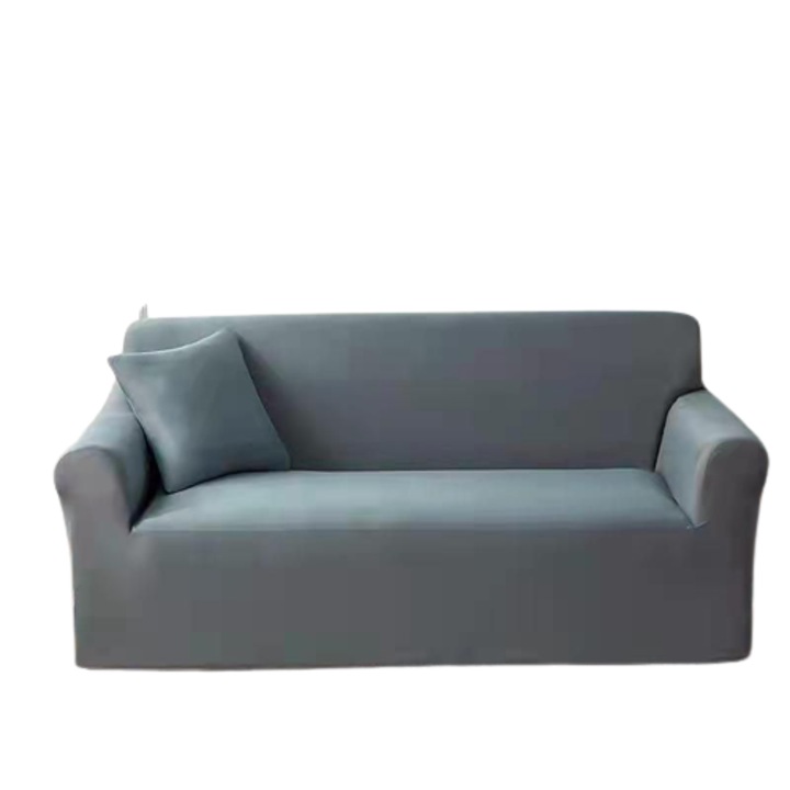 Husa SOFTSTRETCH canapea 3 locuri marime L – U03 GRI