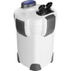 Filtru extern pentru acvariu SunSun, Cu lampa UV-C, 9W, 1400 l/h, Alb, Gri, Albastru