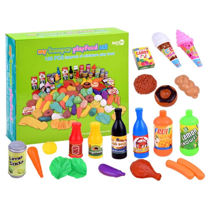 Élelmiszeripari termékek kis konyhákhoz, kis boltokhoz (kb. 120 db-os készlet)