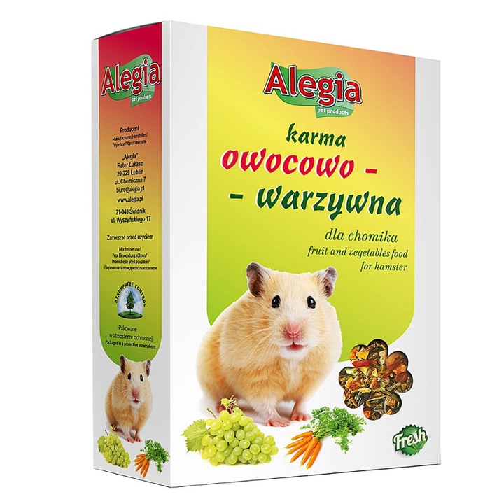 Hrana pentru rozatoare, Alegia, 340 g