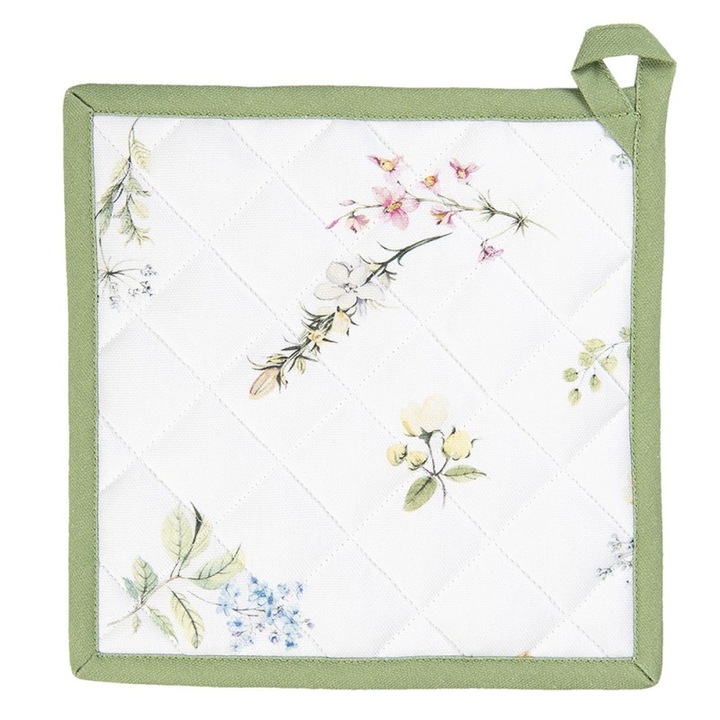 Подложка Clayre & Eef, 20 x 20 см, 100% памук, Happy Floral