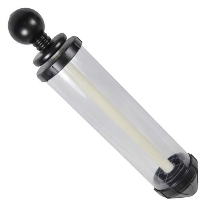 Resun tisztító pumpa, Kézi, Akváriumba, 0,9 l, 34 x 7 x 7 cm, Fehér, Fekete, Átlátszó