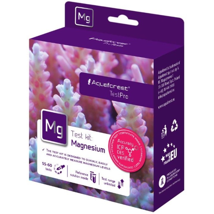Vízpróba, Aquaforest, Magnézium, 55-60 teszt