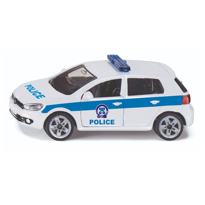 Детска играчка метална полицейска кола Volkswagen Golf 6 SIKU1410 Гърция