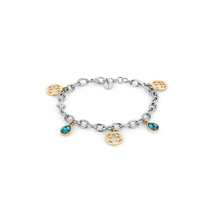 Karkötő női, rozsdamentes acél, ezüstszín, Freelook, FRJ.3.3065-2