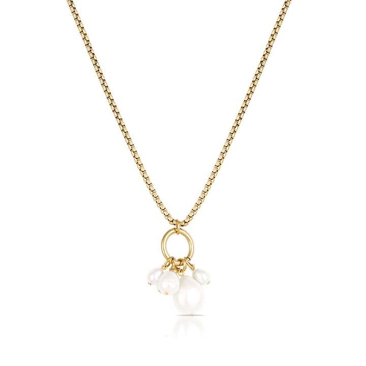 Lant auriu, Freelook, pentru dama, din otel inoxidabil, FRJ.3.6014-3