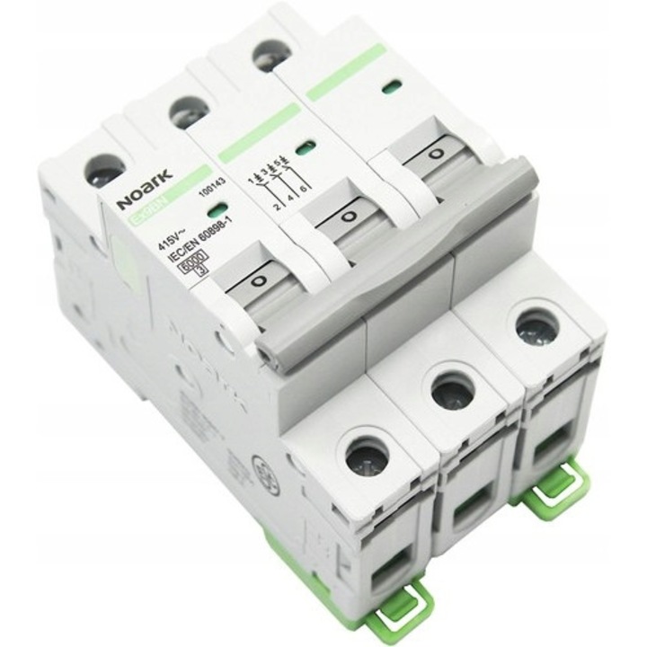 Siguranta automata 100139 Ex9BN, Noark, 3P, C6