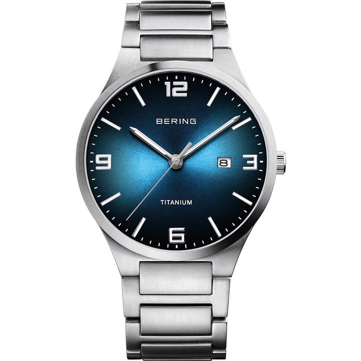 Мъжки часовник Bering 15240-777, Кварц, 40mm, 5ATM