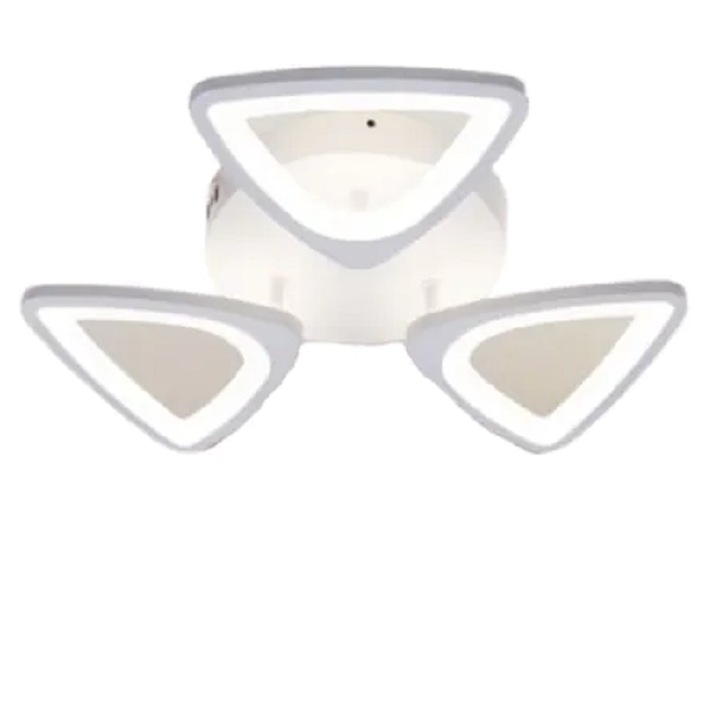 50 W-os, szabályozható LED-csillár 3 színes karral x ir 450 mm x 85 mm