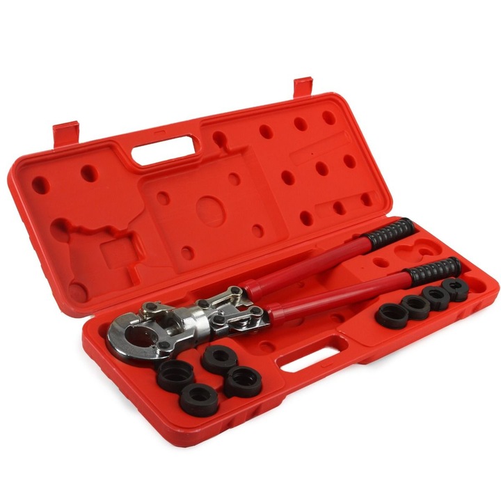 Cleste hidraulic pentru sertizat conectori conducte tevi PEX 16-32mm U+TH, 6 T, Mar-Pol EBN55911