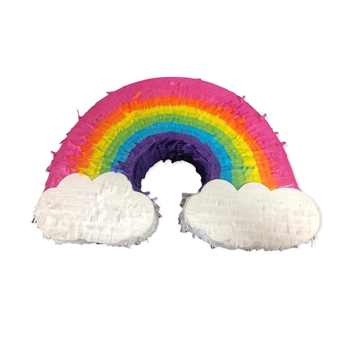 Pinata Curcubeu Lumi LUXURY®, multicolor, 45x30x10 cm