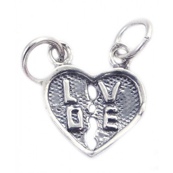 Pandantiv Inima, Argint 925, 1,9 cm x 1,2 cm Pandantiv Inima, Argint 925, 1,9 cm x 1,2 cm