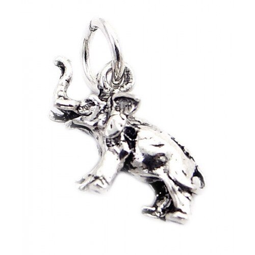 Pandantiv Elefant, Argint 925, 1,4 cm x 1,7 cm