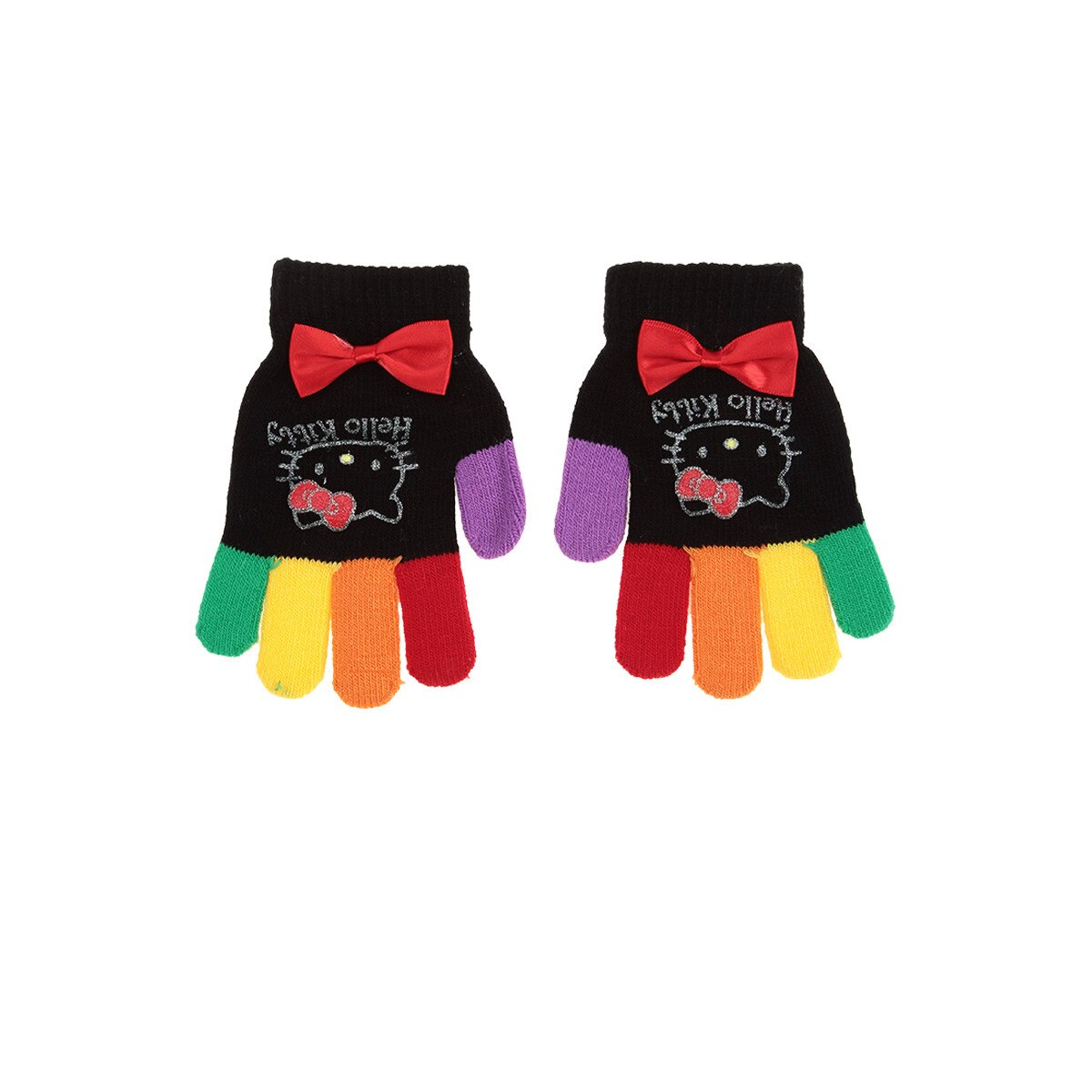 Manusi Disney, Hello Kitty, Negru, Universala