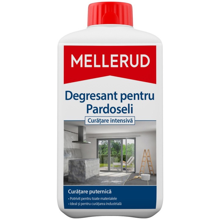Solutie degresanta pentru curatare intensiva pardoseli Mellerud, 1L