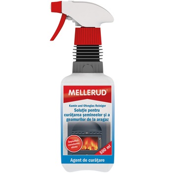 Solutie pentru curatat seminee geamuri aragaz Mellerud 0,5L Solutie pentru curatat seminee geamuri aragaz Mellerud 0,5L