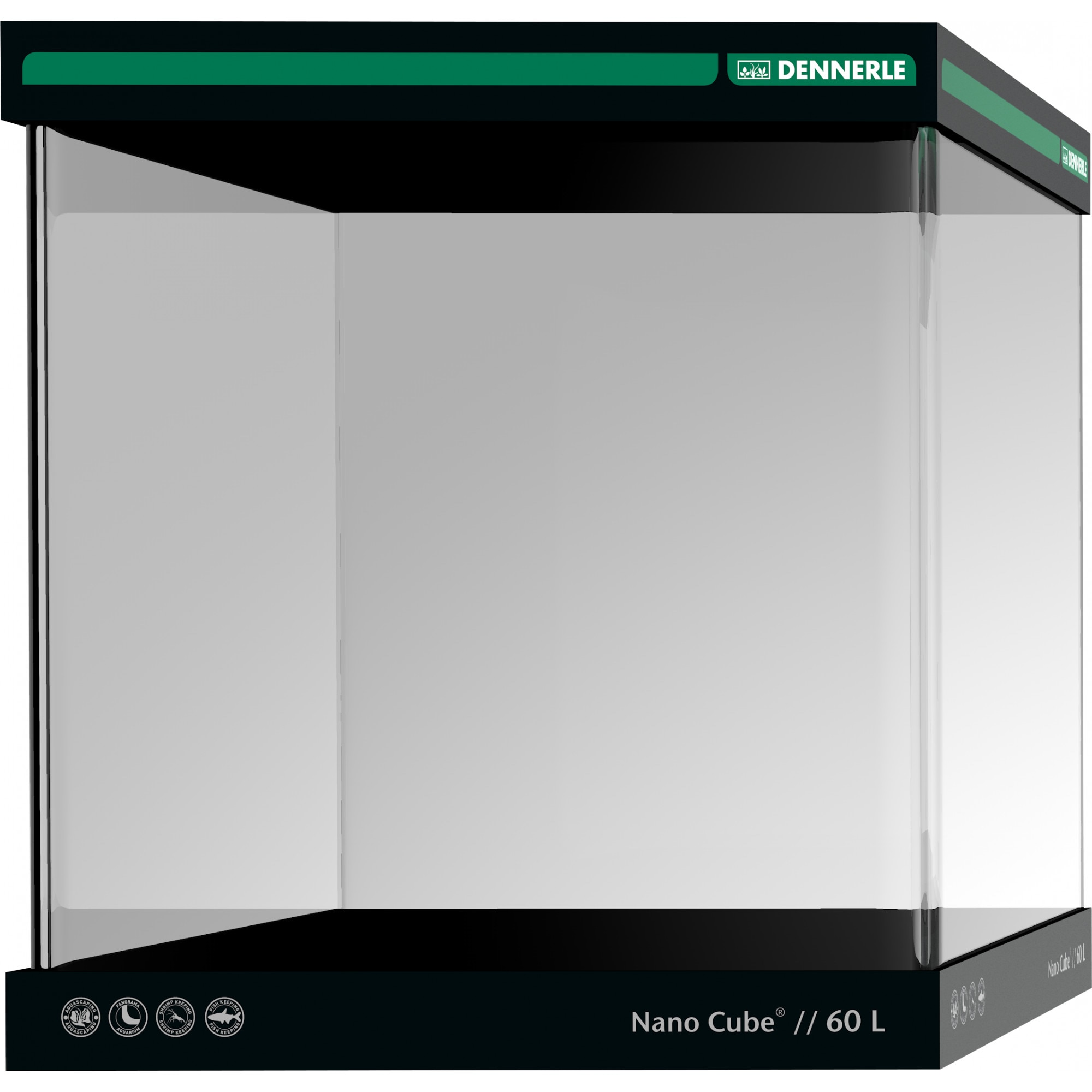 Acvariu Nano Cube Dennerle 60 Litri - eMAG.ro