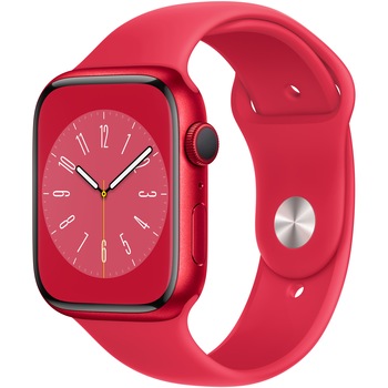 Apple Watch 8, GPS, Carcasa RED Aluminium 45mm, RED Sport Band Apple Watch 8, GPS, Carcasa RED Aluminium 45mm, RED Sport Band