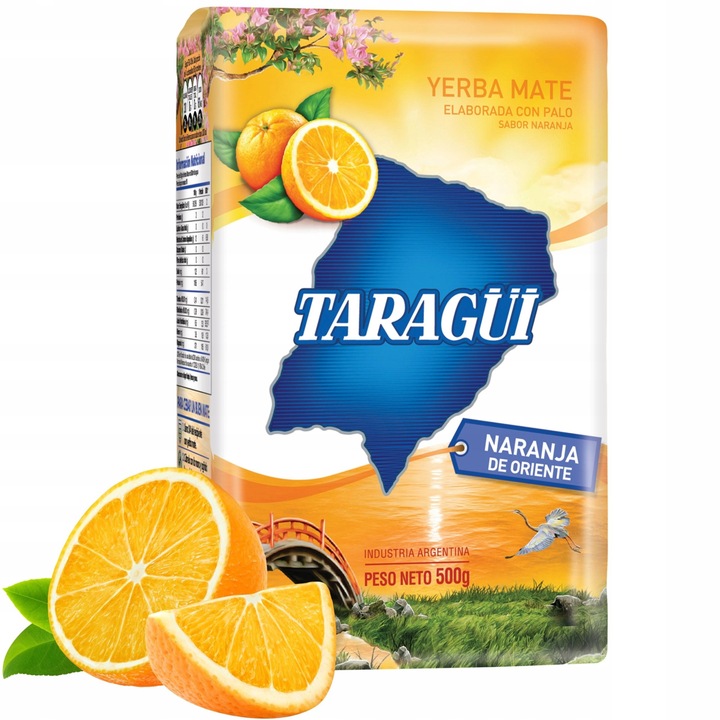 Чай Yerba Mate Naranja de Oriente, Taragüi, 500 г