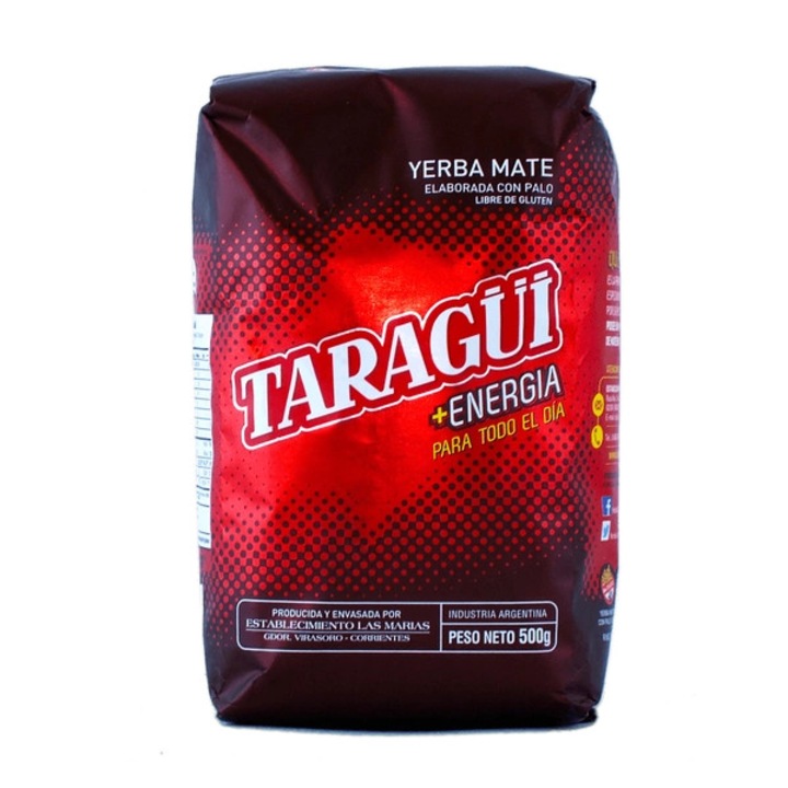 Ceai Yerba Mate Taragüi Energía, Continut Ridicat De Cofeina Naturala, Energizant Natural Pentru Sportivi Si Studenti, Gust Clasic Argentinian Cu Note Amarui, 500 g