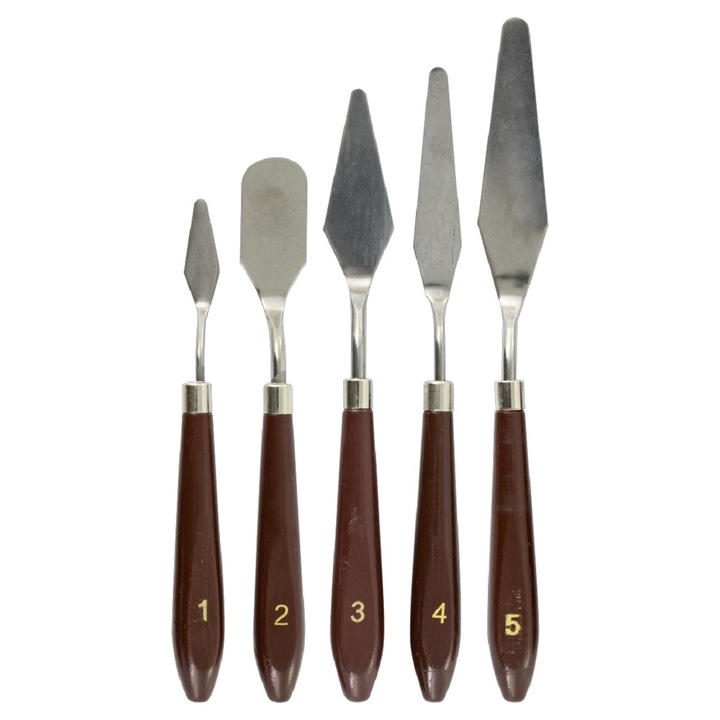 Set 5 spatule pentru pictura Stylex