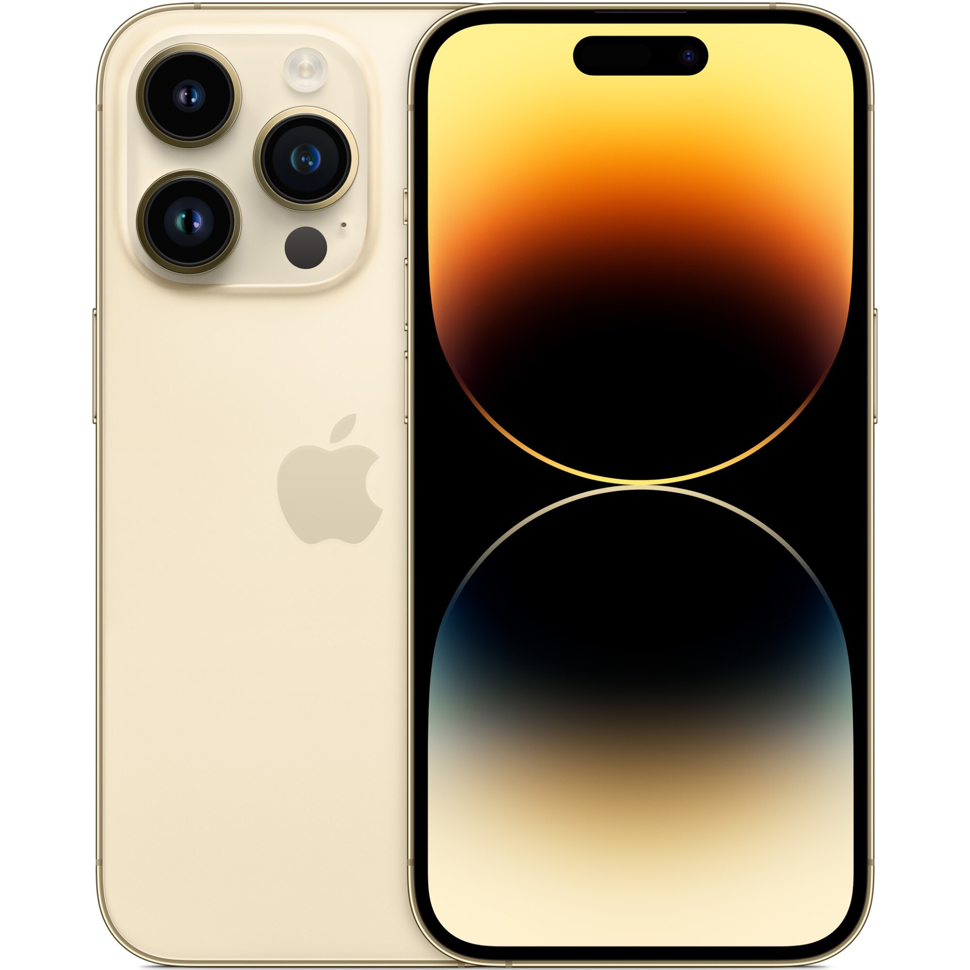 Telefon Mobil Apple IPhone 14 Pro 128GB 5G Gold EMAG ro