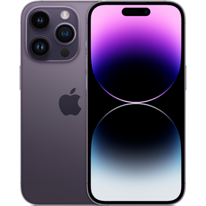 Смартфон Apple iPhone 14 Pro, 128GB, 5G, Deep Purple