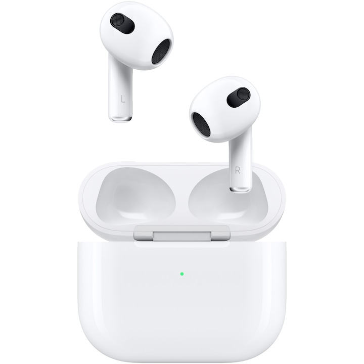 Слушалки Apple AirPods 3 (2022), Lightning Charging Case, White