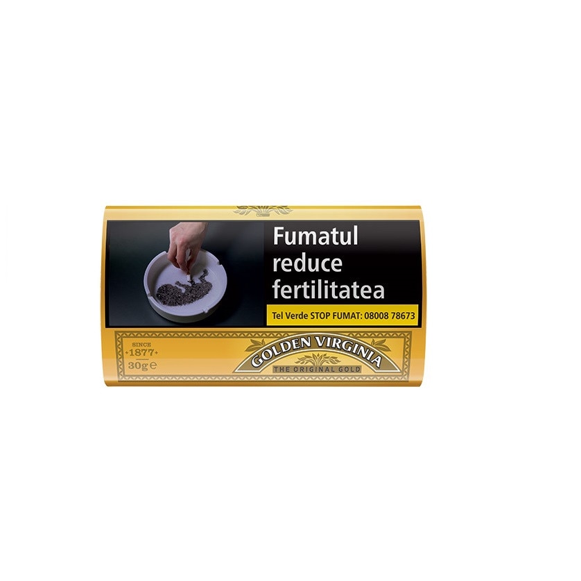 Комплект патрони за тютюн Golden Virginia Original Gold 50g, 10 ...