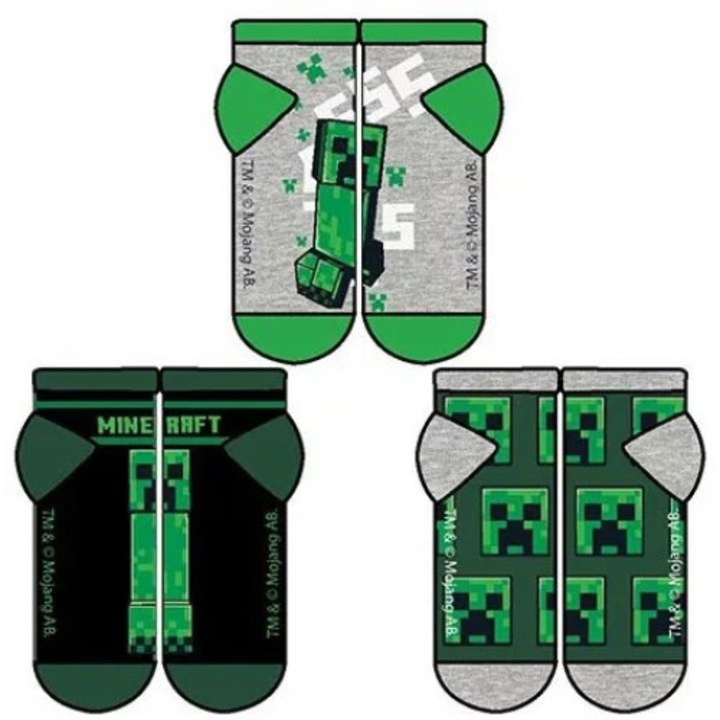 Майнкрафт комплект детски секретни чорапи SSS 23/26