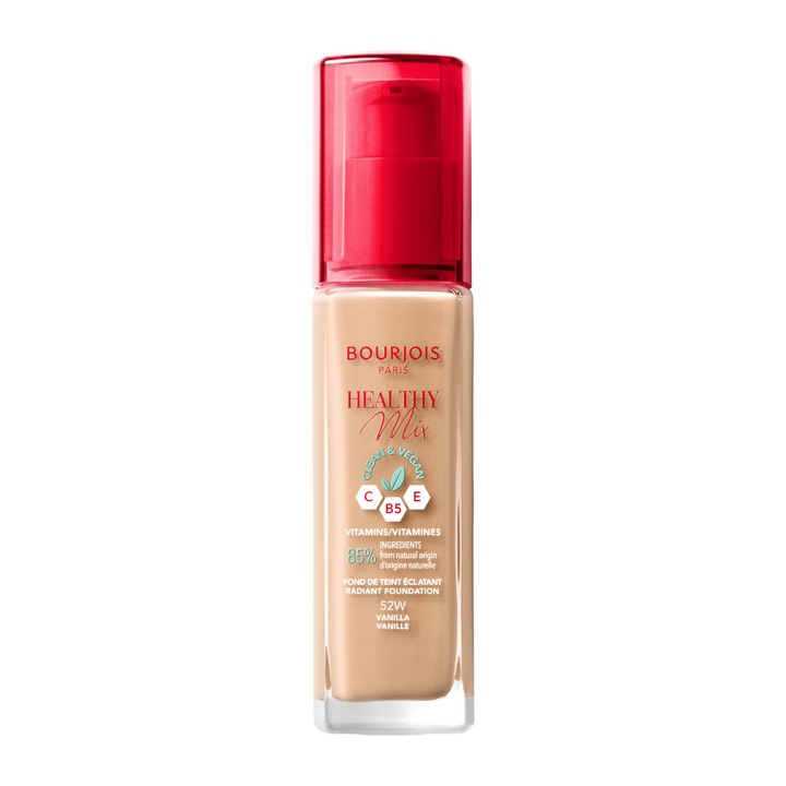 Фон дьо тен Bourjois Healthy Mix Vanilla 52, 30 мл