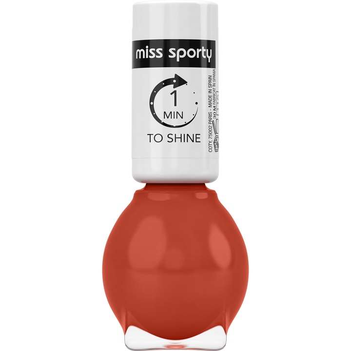 Lac de unghii Miss Sporty 1' to shine 125, 7 ml