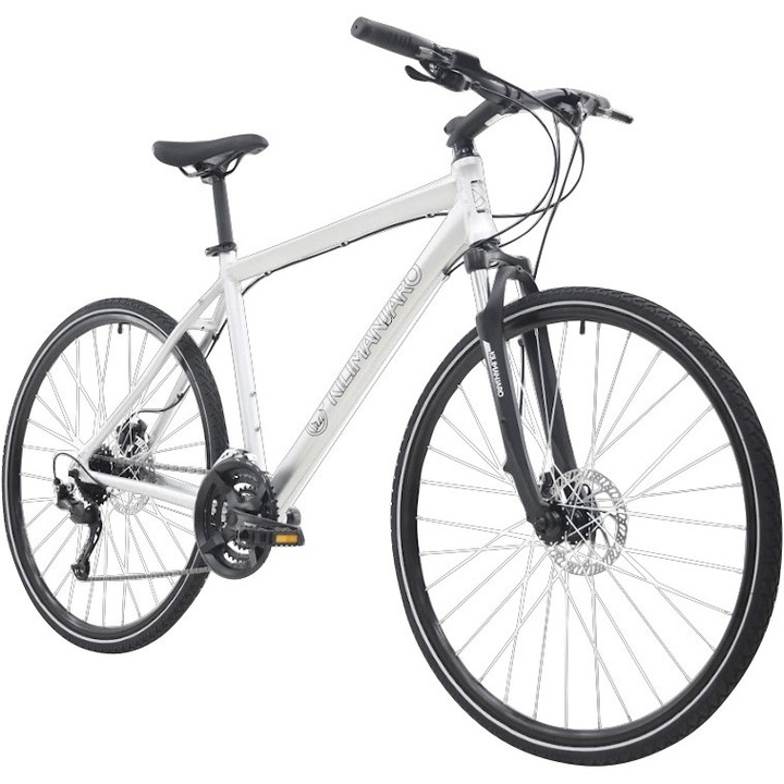 Bicicleta Cross Bike, pentru barbati, X Fact, 22 inch, Alb, 20