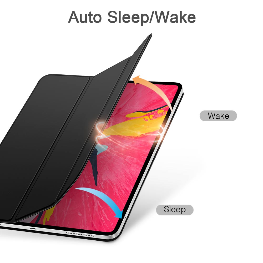 Carcasa ESR magnetica, Yippee Color, iPad Pro, 12.9 inchi 2018, Black