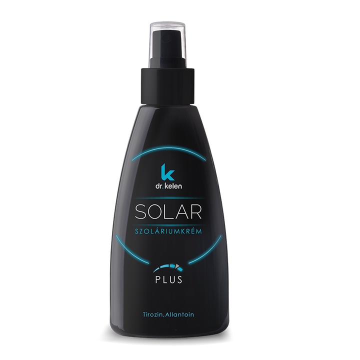Ускорител на тен за солариум Dr.Kelen Solar Plus, за дълбок тен и допълнителна защита на кожата, 150 мл
