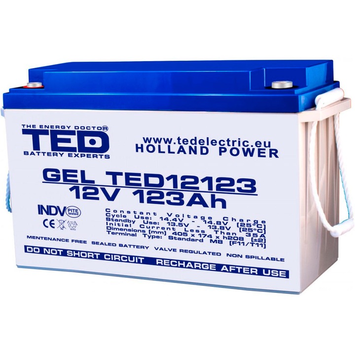 Acumulator AGM VRLA 12V 123Ah GEL