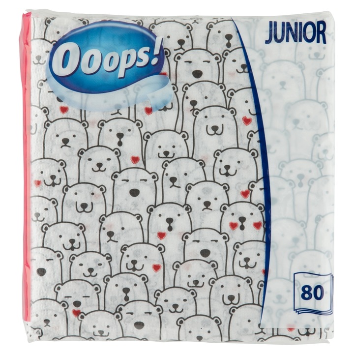 Ooops! Junior 80 db 1 rétegű szalvéta, mintás