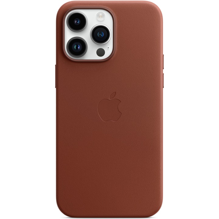 Кожен калъф Apple с MagSafe за iPhone 14 Pro Max, Umber