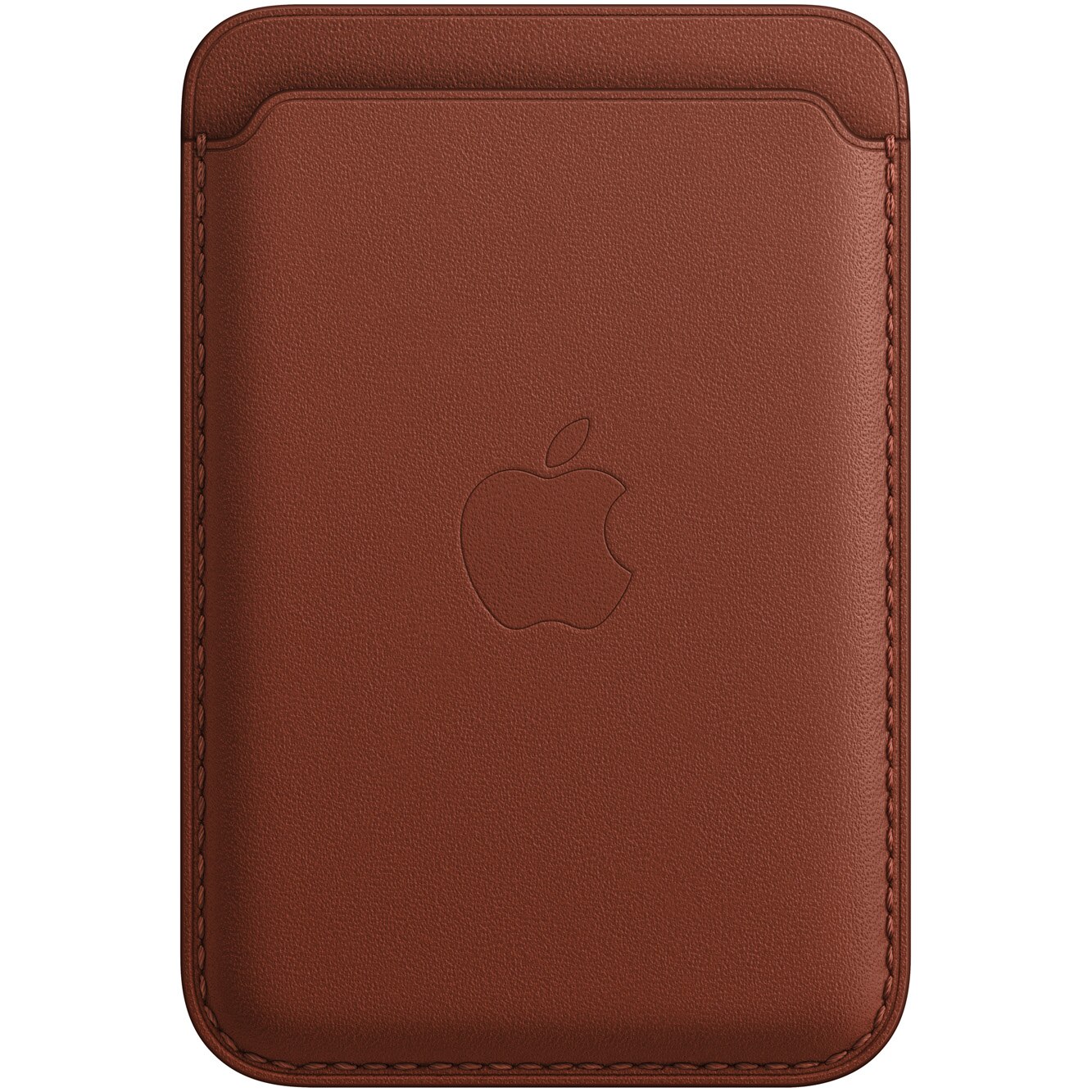 Husa de protectie Apple Leather Wallet with MagSafe, Umber