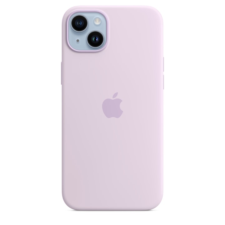 Предпазен калъф Apple Silicone Case with MagSafe за iPhone 14 Plus, Lilac