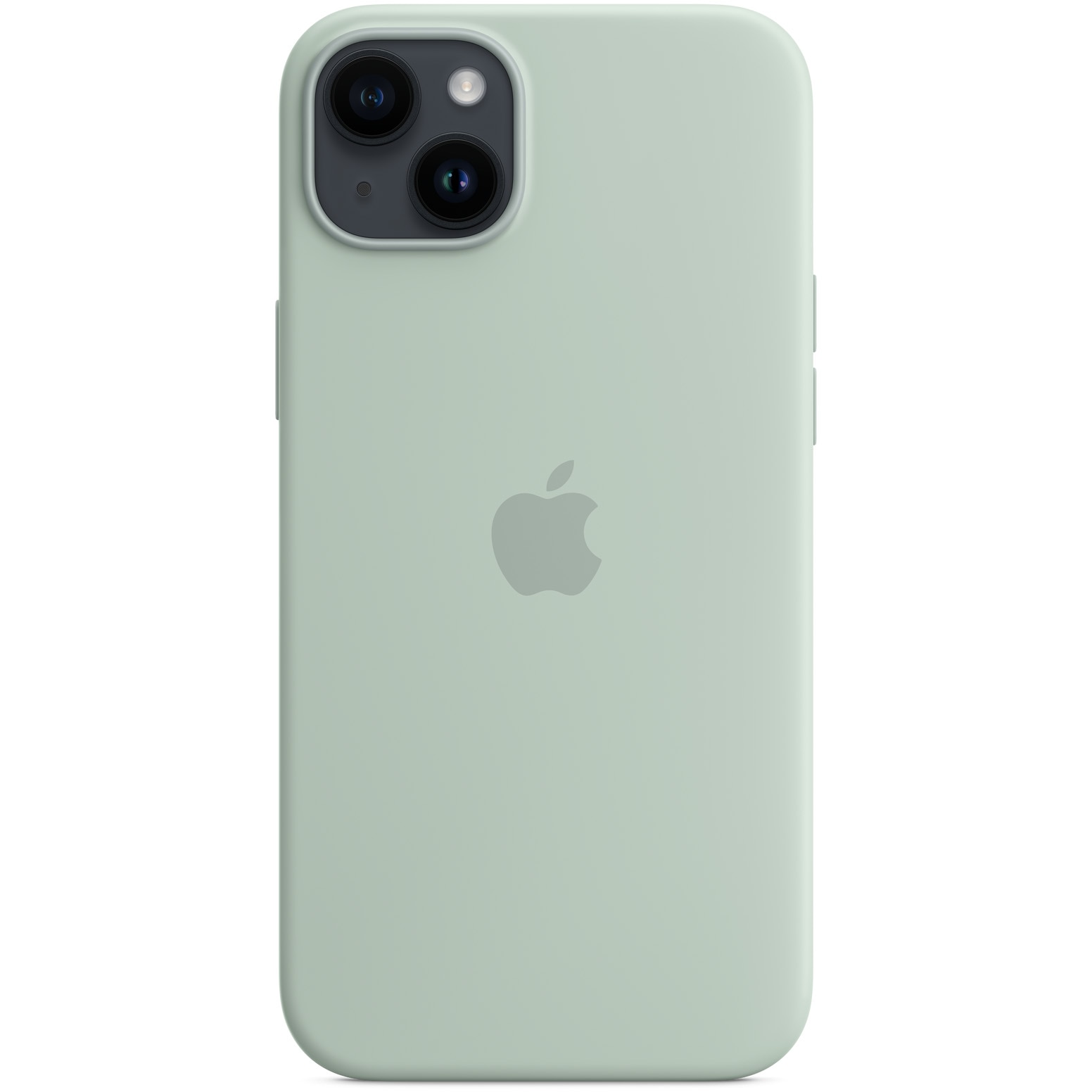 Husa de protectie Apple Silicone Case with MagSafe pentru iPhone 14 Plus, Succulent