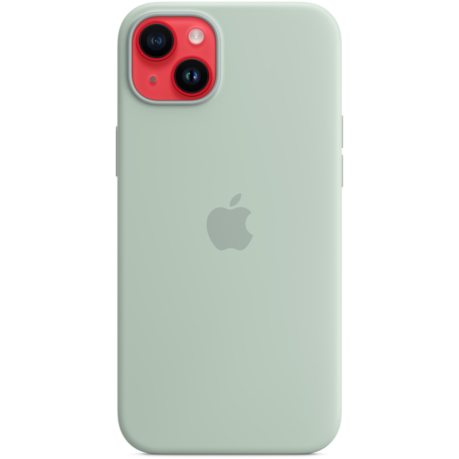 Husa de protectie Apple Silicone Case with MagSafe pentru iPhone 14 Plus, Succulent