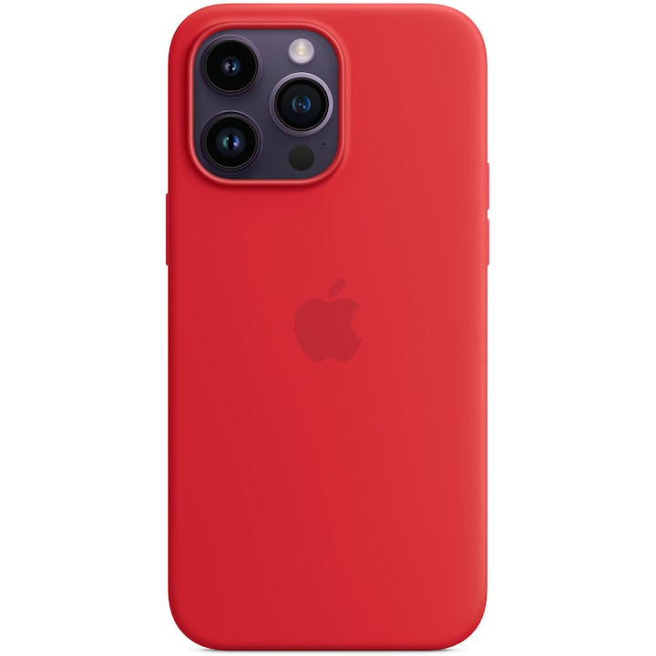 Предпазен калъф Apple Silicone Case with MagSafe за iPhone 14 Pro Max, (PRODUCT)RED
