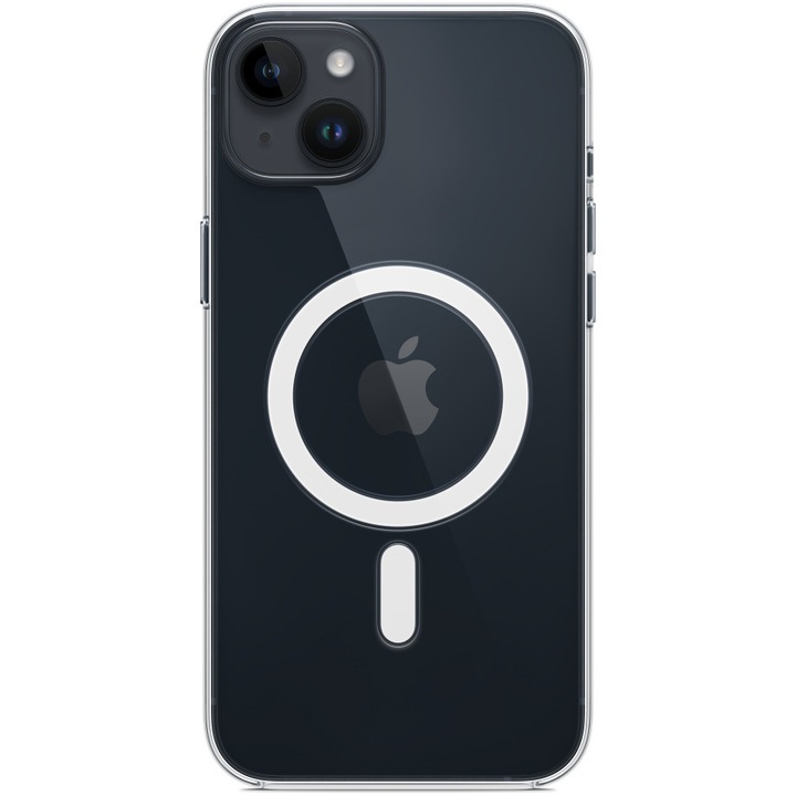 Предпазен калъф Apple Clear Case with MagSafe за iPhone 14 Plus, Прозрачен