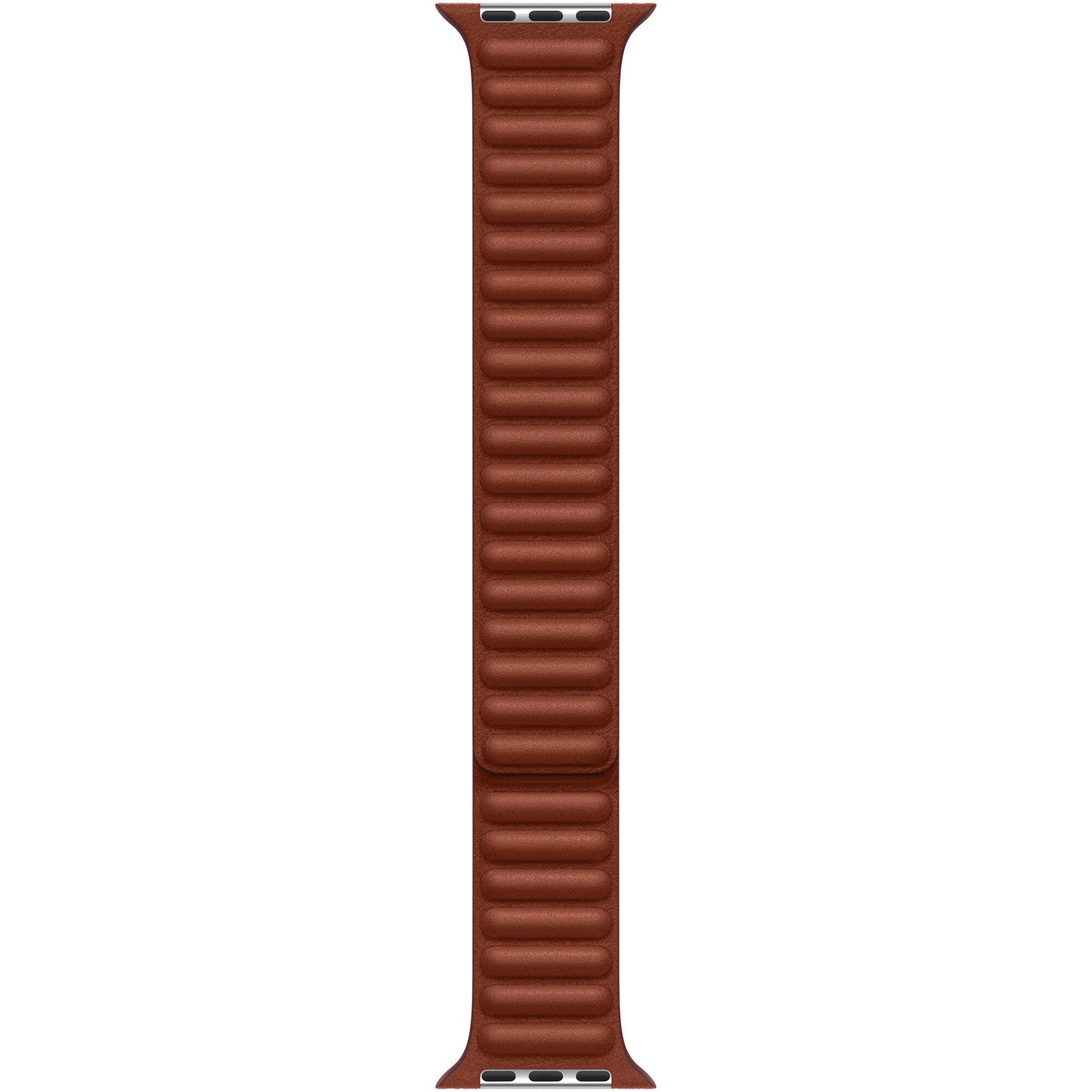 Curea pentru Apple Watch 41mm, Leather Link, Umber, M/L