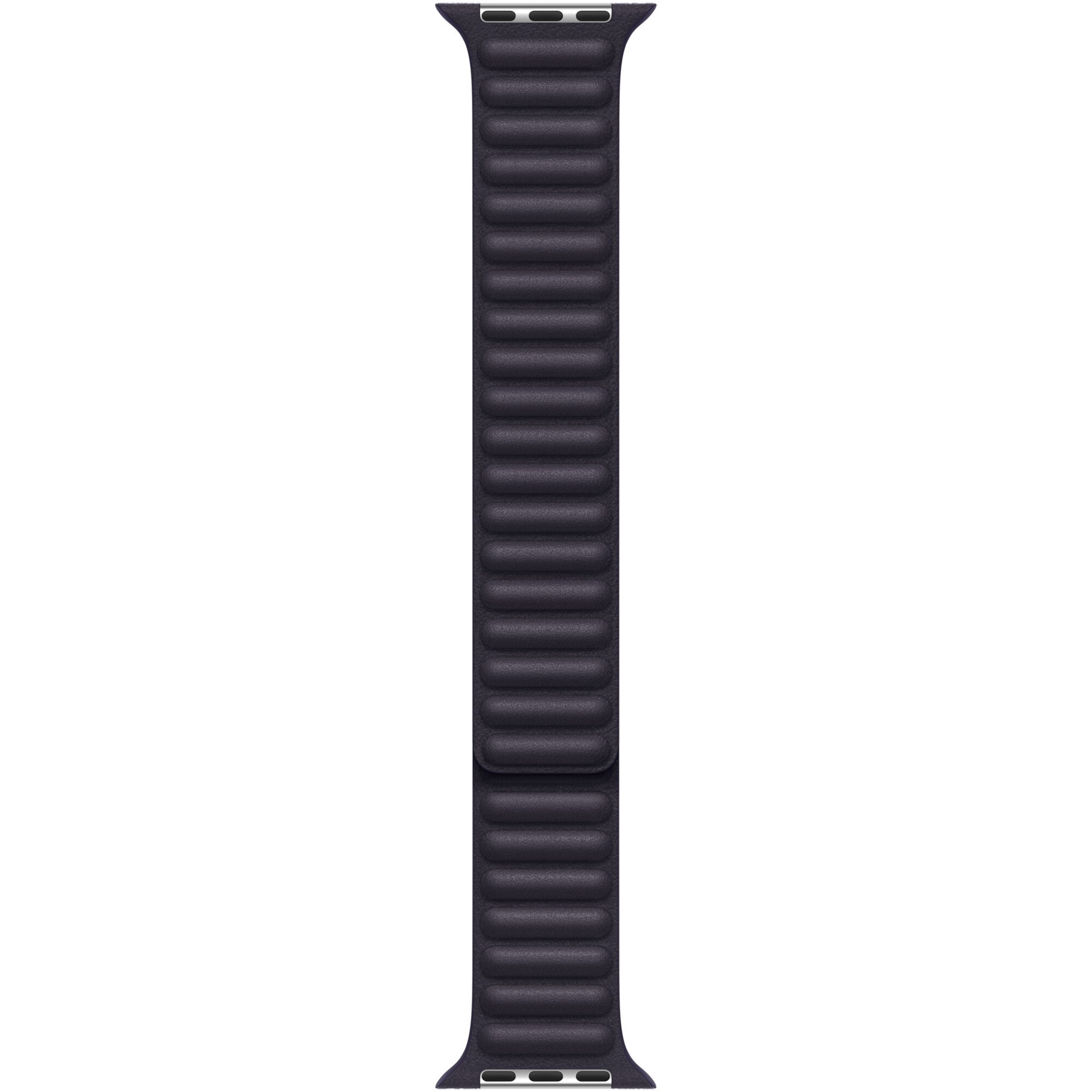 Curea pentru Apple Watch 45mm, Leather Link, Ink, S/M