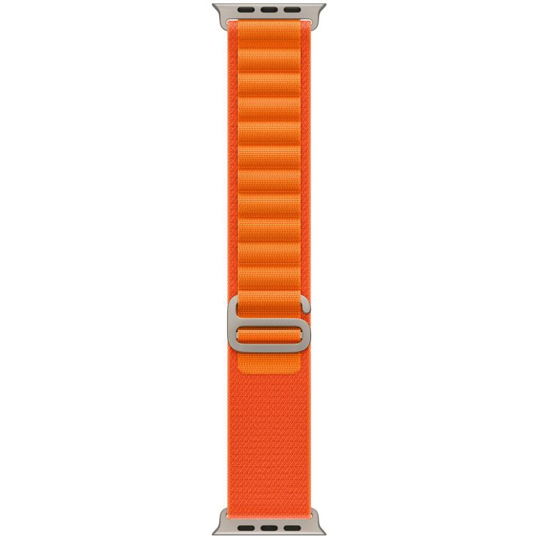 Curea pentru Apple Watch 49mm, Loop, Orange Alpine, Small